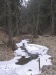Potok byl msty pln zamrzl