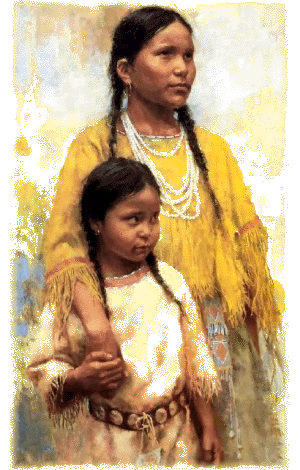 Howard Terpning: Daughters Of The Chief